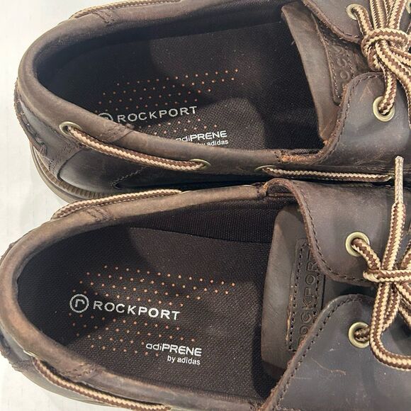 Rockport Shoes Men’s Size 12 Color Brown AdiPrene by Adidas Slip On Boat Shoes main image 11